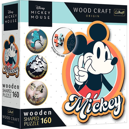 Trefl Disney Holzpuzzle Micky Maus 160 Teile