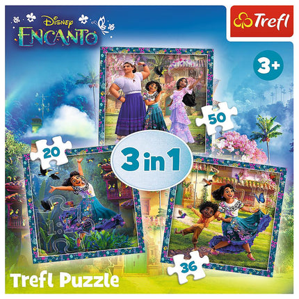 Trefl Encanto Puzzle 3 In 1 Set