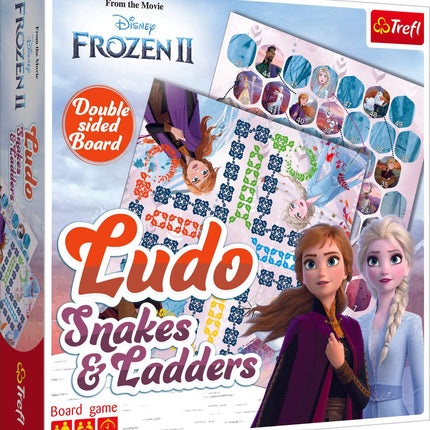 Trefl Frozen desková hra Člověče nezlob se / Hadi a žebříky Frozen II