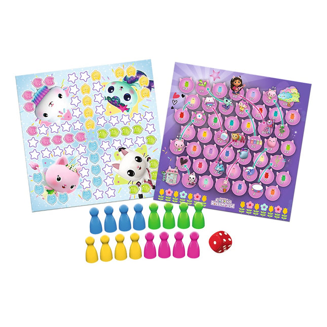 Trefl Gabbys Dollhouse Brettspiel 2 in 1