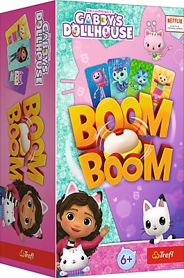 Trefl Gabby's Dollhouse Brettspiel Boom Boom