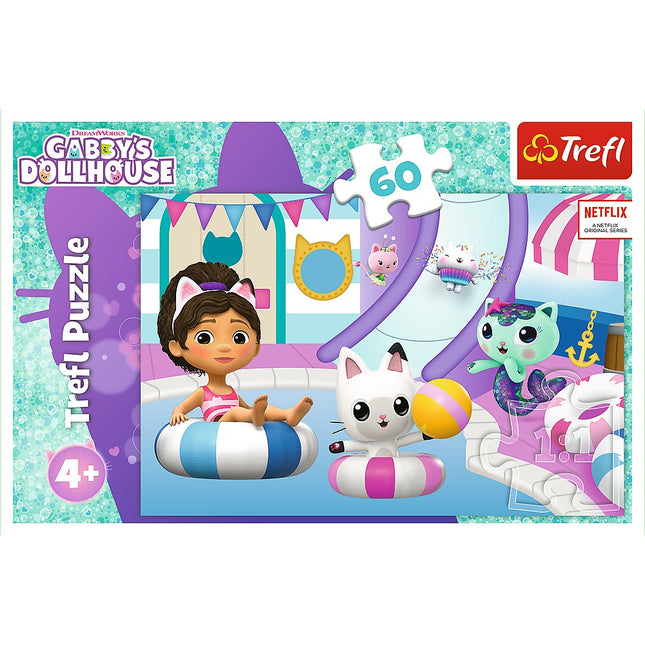 Trefl Gabbys Dollhouse Puzzle Gabbys Dollhouse, 60 Teile