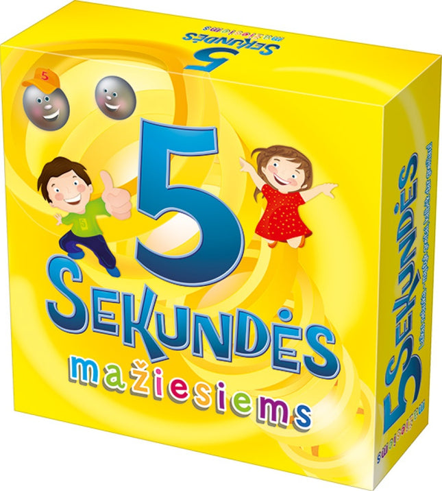Trefl Spiel 5 Seconds Junior (In litauischer Sprache)