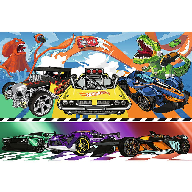 Trefl Hot Wheels Puzzle, 100 Teile