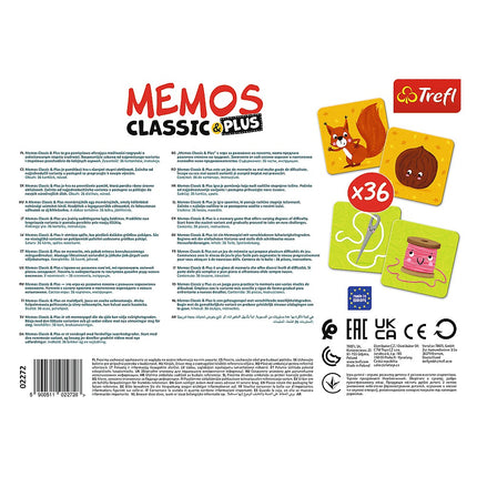 Trefl Memo Classic Plus Logic
