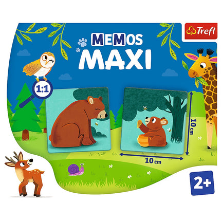 Trefl Memo Maxi zvířata