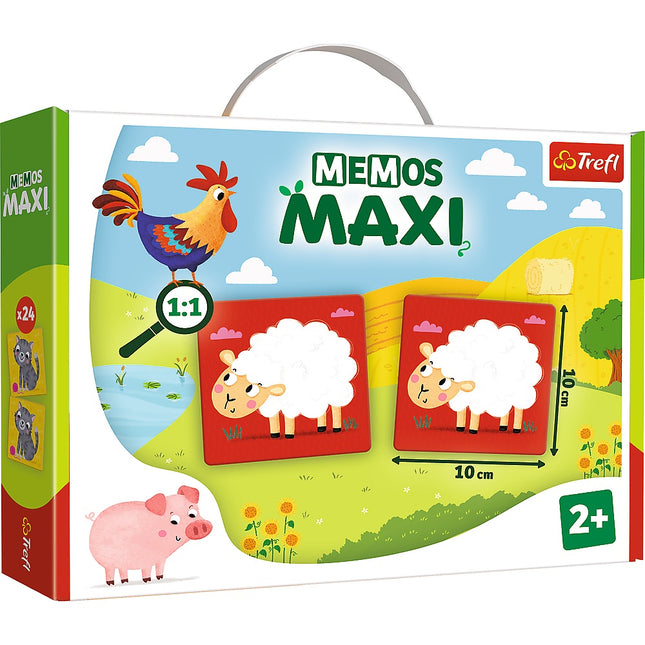 Trefl Memo Maxi Bauernhoftiere
