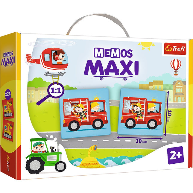 Trefl Memo Maxi dopravní prostředky