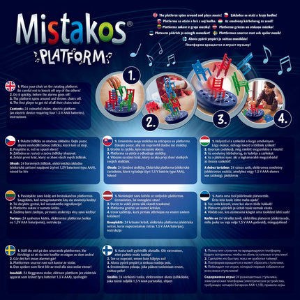 Trefl Mistakos Platform Boardgame