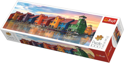 Trefl panoramatické puzzle Groningen 1000 ks