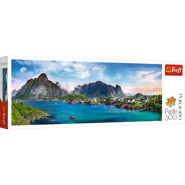 Trefl Panorama-Puzzle Norwegen 500 Teile
