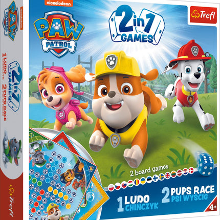 Trefl Paw Patrol desková hra 2 v 1