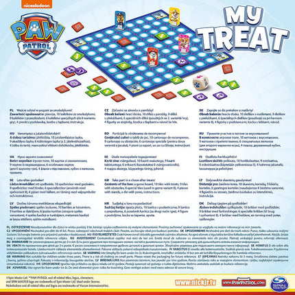 Trefl Paw Patrol Game My Treat