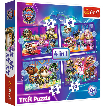 Trefl Paw Patrol Puzzle 4-in-1 Set