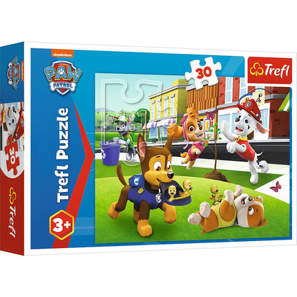 Trefl Paw Patrol Puzzle Hunde in Action 30 Teile