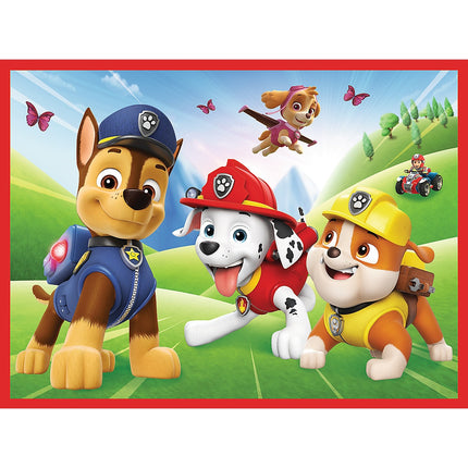 Trefl Paw Patrol Puzzle Set 30+48+M24