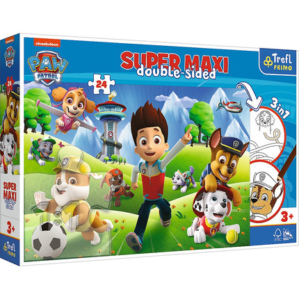 Trefl Paw Patrol Super Maxi Puzzle, 24 Pcs