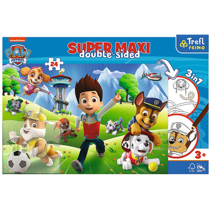 Trefl Paw Patrol Super Maxi Puzzle, 24 Pcs