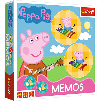 Trefl Peppa Pig Board Game Memo