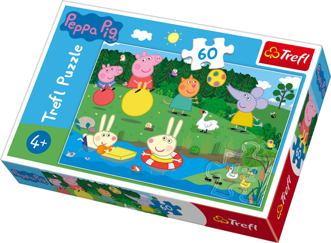 Trefl Peppa Wutz Puzzle, 60 Teile