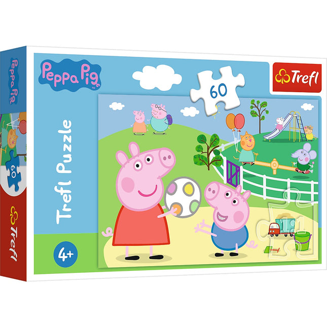Trefl Peppa Wutz Puzzle, 60 Teile