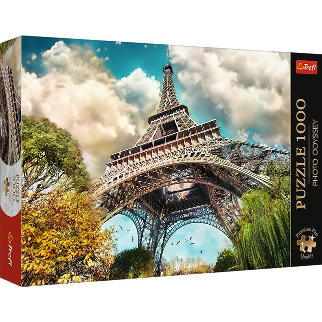 Trefl Premium Plus Puzzle Eiffelturm in Paris, Frankreich, 1000 Teile