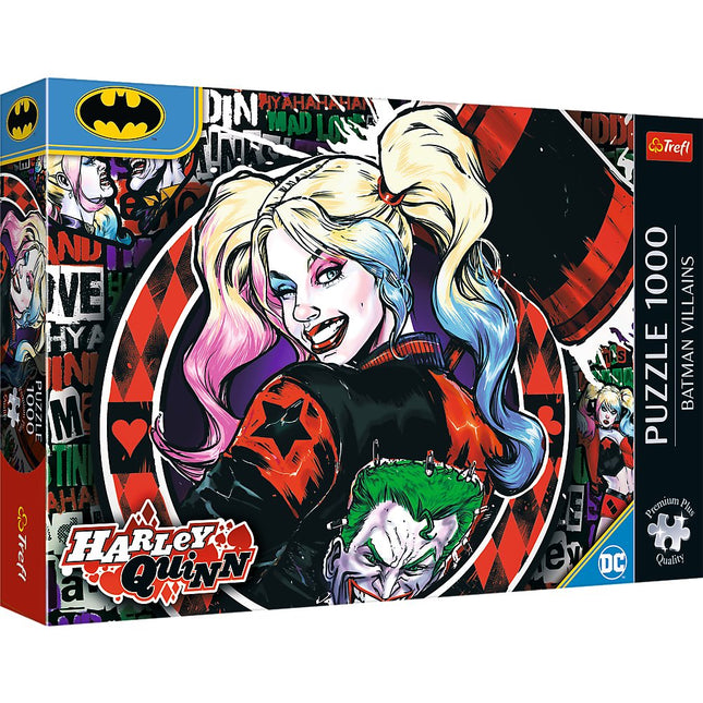 Trefl Premium Plus Puzzle Harley Quinn, 1000 Teile