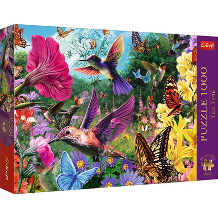Trefl Premium Plus puzzle zahrada kolibříků, 1000 ks