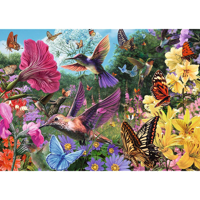 Trefl Premium Plus Puzzle Kolibrigarten, 1000 Teile