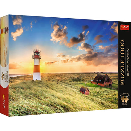 Trefl Premium Plus Puzzle Liste-Ost Leuchtturm, Deutschland, 1000 Teile