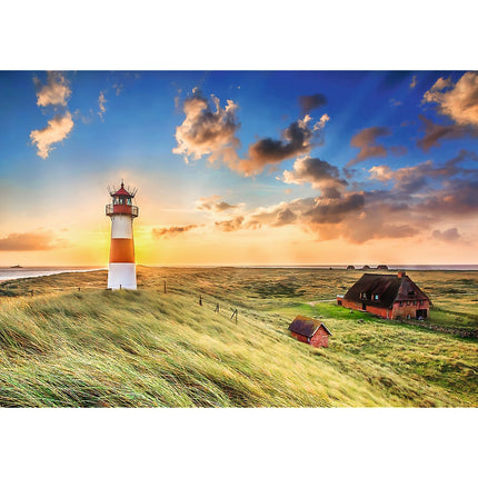 Trefl Premium Plus Puzzle Liste-Ost Leuchtturm, Deutschland, 1000 Teile