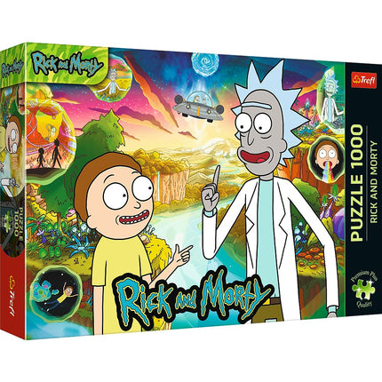 Trefl Premium Plus puzzle Rick and Morty, 1000 ks
