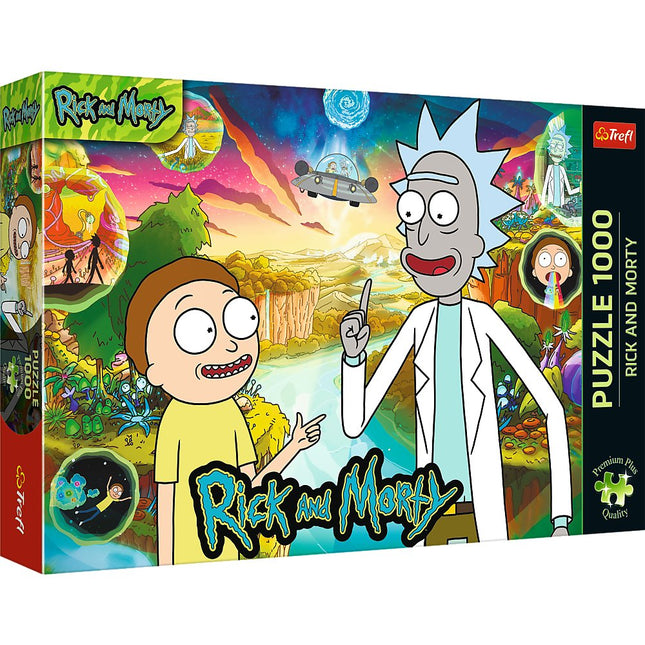 Trefl Premium Plus Puzzle Rick and Morty, 1000 Teile