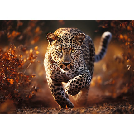 Trefl Premium Plus Puzzle Wilder Leopard, 1000 Teile