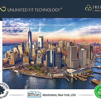 Trefl Prime Puzzle Cityscape Manhattan, 1500 Pcs
