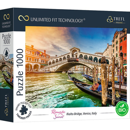 Trefl Prime Puzzle Romantischer Sonnenuntergang Venedig, 1000 Teile