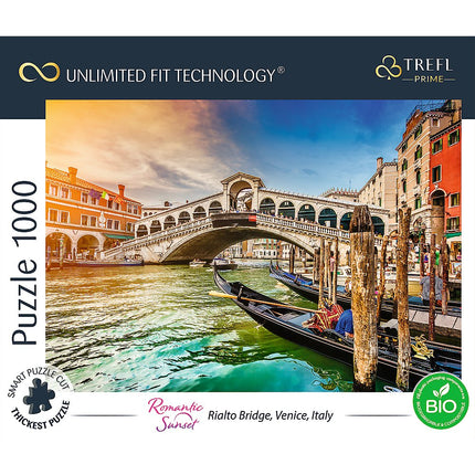 Trefl Prime Puzzle Romantischer Sonnenuntergang Venedig, 1000 Teile