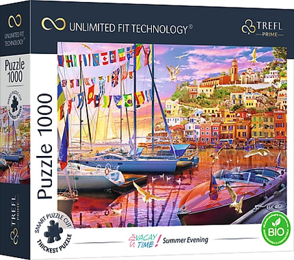 Trefl Prime Puzzle Vacaytime Segelboote, 1000 Teile