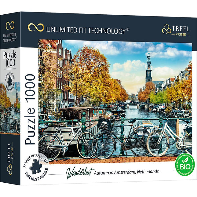 Trefl Prime Puzzle Wanderlust Amsterdam, 1000 Teile