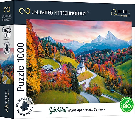 Trefl Prime Puzzle Wanderlust Bavaria, 1000 Teile