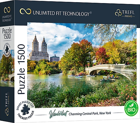 Trefl Prime Puzzle Wanderlust Central Park, 1500 Teile