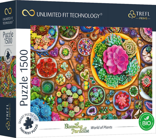 Trefl Prime Puzzle Welt der Pflanzen, 1500 Teile