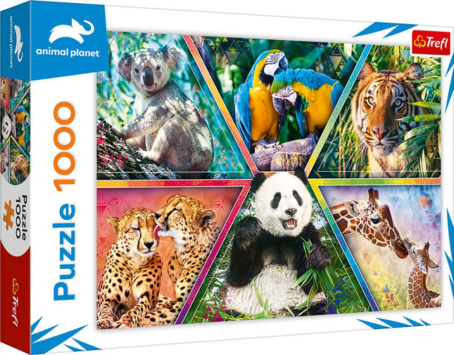Trefl Puzzle Tiere 1000 Teile