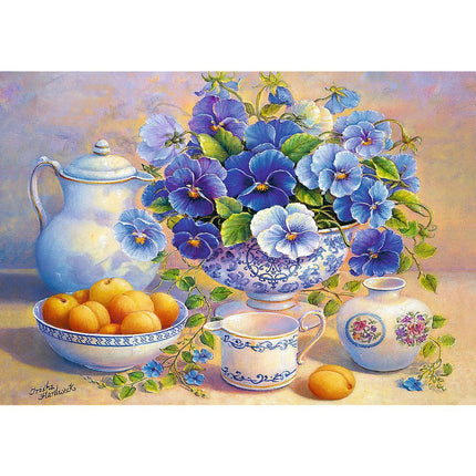 Trefl Puzzle Blaue Blumen 1000 Teile