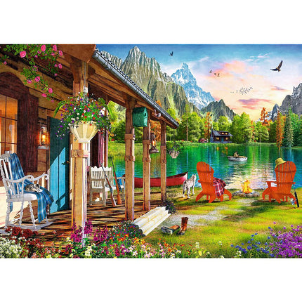 Trefl Puzzle Cabin In The Mountains 500 Pcs