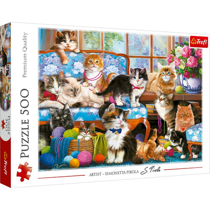 Trefl Puzzle Katzen 500 Teile