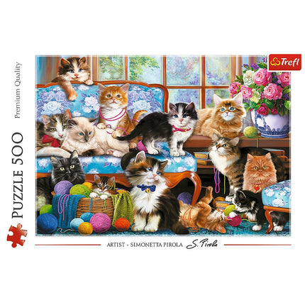 Trefl Puzzle Katzen 500 Teile