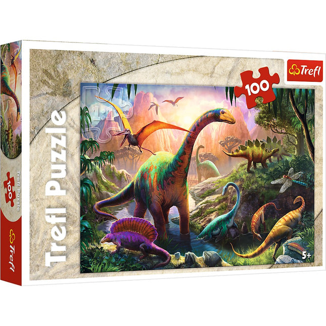 Trefl Puzzle Dinosaurier 100 Teile