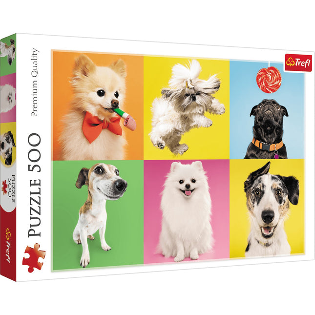Trefl Puzzle Hunde 500 Teile