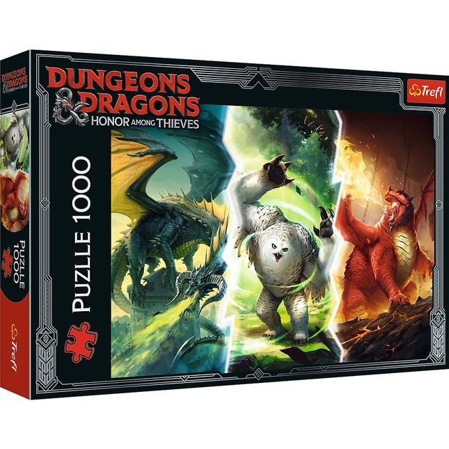 Trefl Puzzle Dungeons And Dragons Monster 1000 Teile
